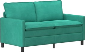 vidaXL Σετ Καναπέ 2 pcs Τιρκουάζ Βελούδο