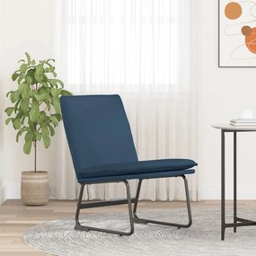 vidaXL Πολυθρόνα Μπλε 52 x 75 x 76 εκ. Υφασμάτινη