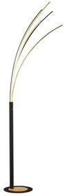 Επιδαπέδιο Φωτιστικό LED 33W Ellmau Μαύρο-Χρυσό 2700/3350/4000K 40468 Fischer Honsel-40468-Μαύρο-Χρυσό 40468