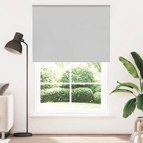 Roller Blind Blackout ανοιχτό γκρι 145x210 cm Πλάτος υφάσματος - Γκρι