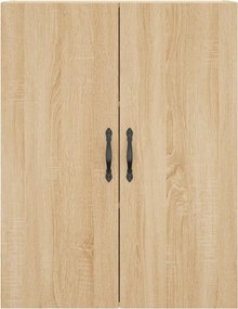 vidaXL Ντουλάπι Επιτοίχιο Sonoma Δρυς 69,5 x 34 x 90 εκ. Επεξεργ. Ξύλο