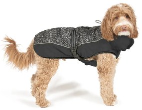 Παλτό Σκύλου Dog Gone Smart Μαύρο 30 cm