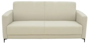 Καναπές τριθέσιος Sidica PU σε μπεζ απόχρωση 185x82x81εκ