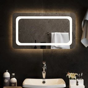 Καθρέφτης Μπάνιου με LED 70x40 εκ.