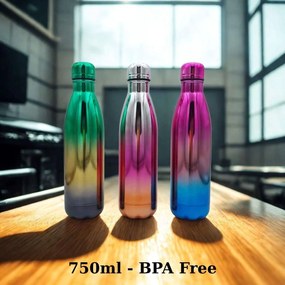Μπουκάλι Ανοξείδωτο BPA Free 750ml - Πράσινο