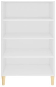 vidaXL Ραφιέρα Λευκή 57 x 35 x 90 εκ. από Μοριοσανίδα