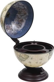 vidaXL Μπαρ Υδρόγειος/Κάβα Κρασιών Επιτραπέζιο Πράσινο Ξύλο Ευκαλύπτου