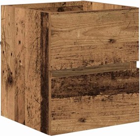 vidaXL Ντουλάπι Μπάνιου Παλιό Ξύλο 41 x 38,5 x 45 cm