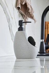 Stewehome κεραμική υγρή σαπουνοθήκη με σφουγγαροθήκη