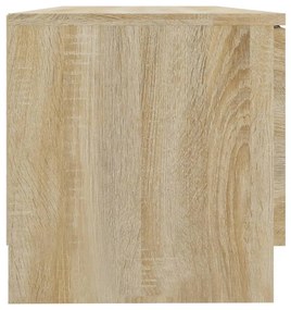 vidaXL Έπιπλο Τηλεόρασης Sonoma Δρυς 80 x 35 x 36,5 εκ. Επεξεργ. Ξύλο