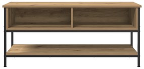 vidaXL Ντουλάπι τηλεόρασης Artisan Oak 100x35x45 εκ. Επεξεργασμένο ξύλο και μέταλλο