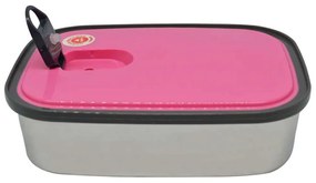 Δοχείο Φαγητού 818617 0,38lt Inox-Pink Ankor Steel,Plastic