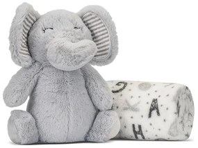Σετ Δώρου Λούτρινο Elephant Grey με Κουβερτούλα 10340182503 Lorelli