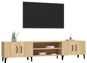 vidaXL Έπιπλο Τηλεόρασης Sonoma Δρυς 180x31,5x40 εκ. Επεξ. Ξύλο