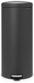 Brabantia 649753 Καλαθάκι Μπάνιου με πεντάλ NewIcon 30L, Mineral Infinite Grey