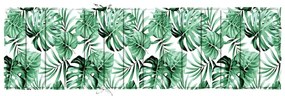 vidaXL Μαξιλάρι Ξαπλώστρας Ήλιου Floral Πράσινο 200 x 70 x 4 εκ.