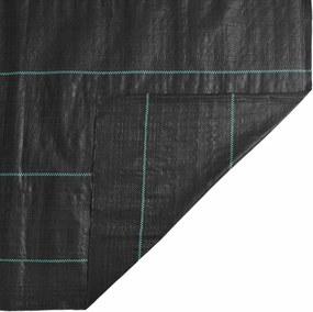 vidaXL Μεμβράνη Εδαφοκάλυψης Μαύρη 1x150 μ. από Πολυπροπυλένιο
