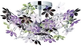 Φωτιστικό Οροφής Flower πολύχρωμο R60014017 Trio Lighting-R60014017-Πολύχρωμο R60014017