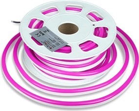 Αδιάβροχη Led Ταινία NEON FLEX 24V 10m ροζ V-TAC 2529