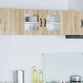 vidaXL Ραφιέρα τοίχου LUCCA Sonoma Δρυς 80 x 31 x 40 εκ