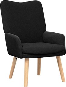 vidaXL Πολυθρόνα Μαύρο 63 x 67 x 94 εκ.