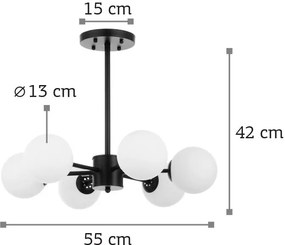 Φωτιστικό οροφής InLight 5315-6 Πολύφωτο