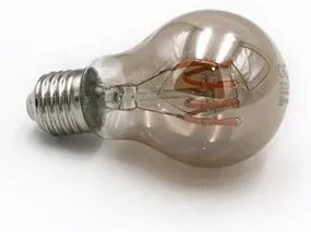 Διακοσμητική Led Λάμπα COG Spiral Spiral Αχλάδι Ε27 6W Ντιμαριζ. Θερμό 13-276496009 Lumen-13-276496009-Γκρι 13-276496009