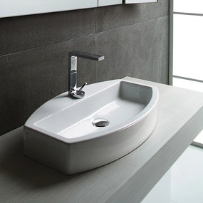 ΝΙΠΤΗΡΑΣ LOSANGA ELEMENT 70x40 (1 οπή+2 προχ.) GSI WHITE 7589-300