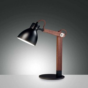 Φωτιστικό Γραφείου Sveva 3644-30-101 Black Fabas Luce