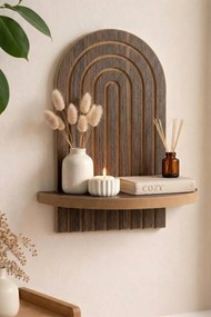 Ράφι Τοίχου Wenge BIPE 20x13x35