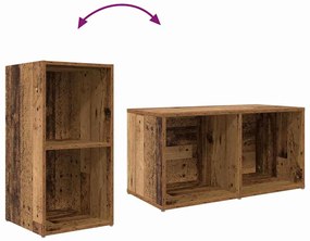 vidaXL ΣΕΤ ΒΑΘΜΟΛΟΓΗΣΗΣ ΤΗΛΕΟΡΑΣΗΣ 8 pcs Παλιό Ξύλο 37 x 35 x 72 εκ.