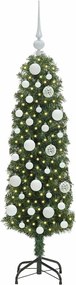 vidaXL Τεχνητό Χριστουγεννιάτικο Δέντρο με 150 LED Πράσινο 120 cm