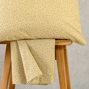 Σεντόνι King Size Με Λάστιχο + Μαξιλαροθήκες (Σετ) Melinen Ultra Line Mini Samuele Olive/Beige