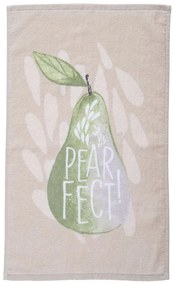 Ποτηρόπανο Pearfect Beige Nef-Nef Homeware 40χ60 100% Βαμβάκι