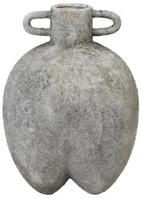 Βάζο γκρί κεραμικό 27Χ27Χ31cm