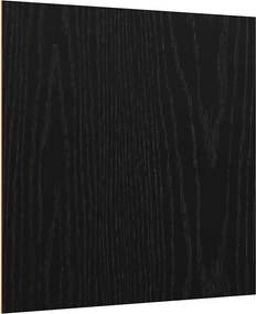 vidaXL Διακοσμητικά Πάνελ 50 pcs Μαύρη Οξυά 30 x 30 x 0.27 εκ.