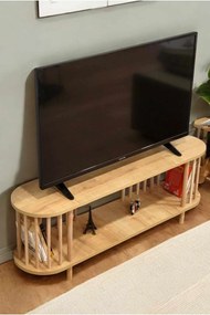 Έπιπλο Τηλεόρασης Sapphire Δρυς LOGADRU 120x30x43