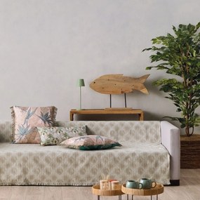 Ριχτάρι Harvest 26 Beige Kentia Πολυθρόνα 170x180cm Βαμβάκι-Πολυέστερ