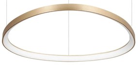 Φωτιστικό Οροφής Gemini 269849 81x18,5/180x81cm LED 60W 3000K Gold Ideal Lux