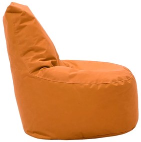 Πουφ πολυθρόνα Norm PRO pakoworld υφασμάτινο αδιάβροχο πορτοκαλί