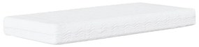 VidaXL Κρεβάτι με Στρώμα Dover Ροζ 80 x 200 εκ. Βελούδινο