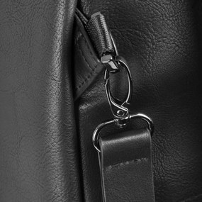 Τσάντα αλλαξιέρα vegan δέρμα Silver Cross Black