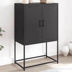 Έπιπλο Τηλεόρασης Πράσινο Λαδί 100,5x39x60,5 εκ. από Ατσάλι - Πράσινο