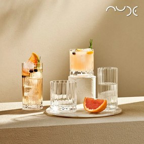 NUDE WAYNE WHISKY SET6 250CC H:8.9CM D:7.9CM P/960 GB6.OB24. | Συσκευασία 6 τμχ