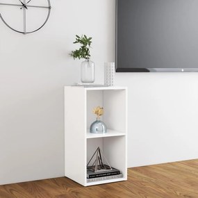 vidaXL Έπιπλο Τηλεόρασης Λευκό 72 x 35 x 36,5 εκ. από Επεξ. Ξύλο