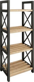 Ράφι Μαύρο GASEBUN 23x18x64