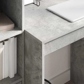 VidaXL Γραφείο Σκυρόδεμα Γκρι 70 x 50 x 76 εκ.