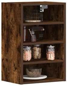 Κρεμαστό Ντουλάπι "Riga" Καπνιστή Δρυς 40x29,5x60 εκ. από Τεχνητό Ξύλο