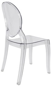 ΚΑΡEΚΛΑ ΑΚΡΥΛΙΚΗ ΔΙΑΦΑΝΗ ARAMIS HM0170 42,5x52x89,5 εκ.