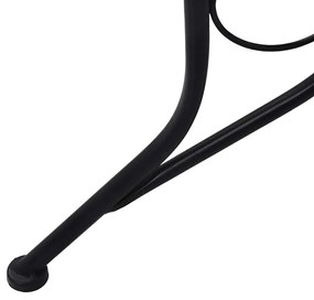 vidaXL Τραπέζι Bistro «Μωσαϊκό» Γκρι 60 εκ. Κεραμικό